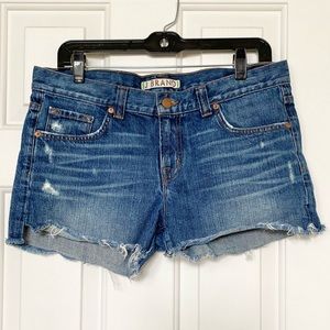 J brand denim jean shorts